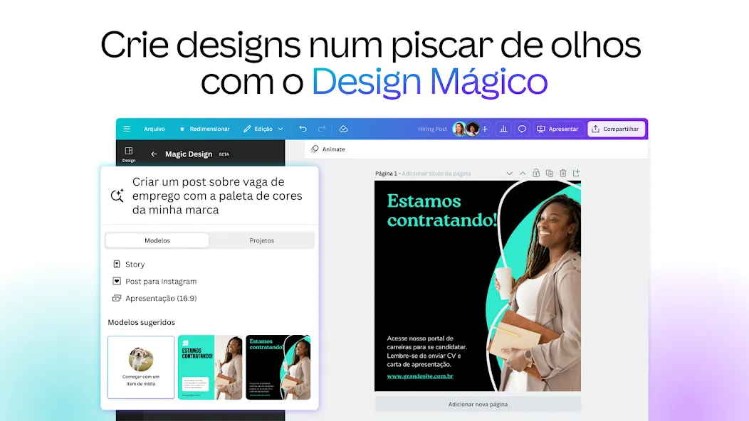 Canva: editor de fotos e vídeo screenshot 16