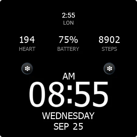 Key WF41 Digital Watch Face screenshot 27