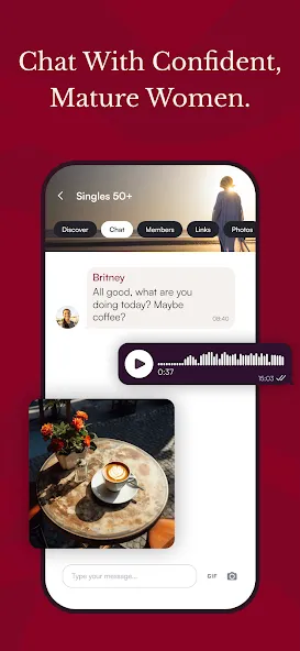 Finally: Mature Dating 50+ screenshot 6