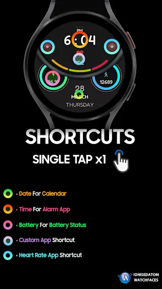 IA106 Digital Sport Watchface screenshot 5