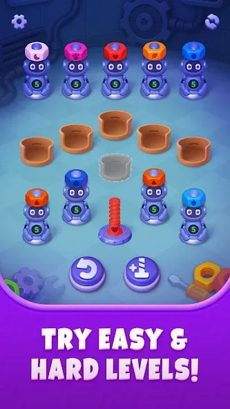 Nuts UP! Bolts Sort Puzzle screenshot 4