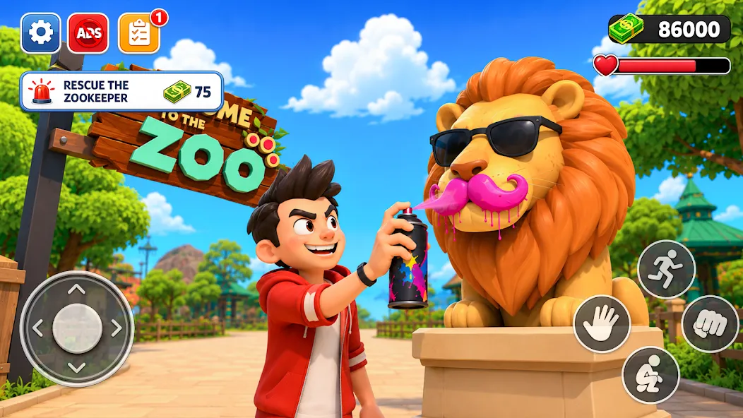 Zoo Chaos: Animal Pranks screenshot 5
