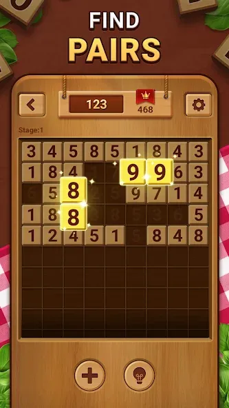 Woodber - Classic Number Game screenshot 3