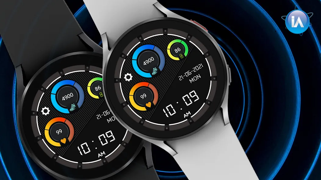 IA82 Digital Watchface screenshot 3