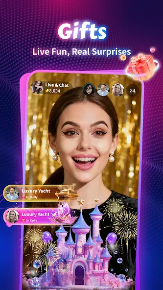 Chamet - Live Chat & Party screenshot 6