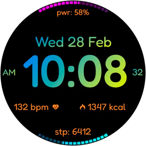 DIGI Mahara Sport Watch face screenshot 14