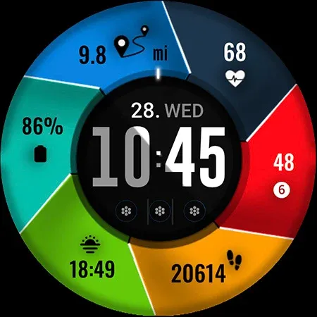 ML2U 95 Watch Face screenshot 8