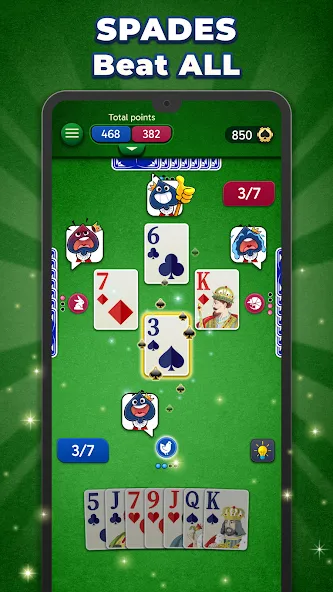 Spades Stars - Card Game screenshot 6