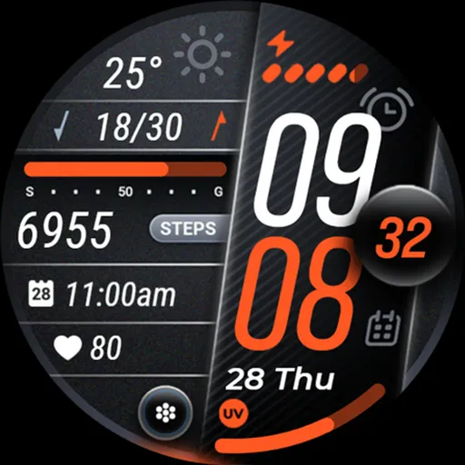 OMG 23 - Digital Watch Face screenshot 30
