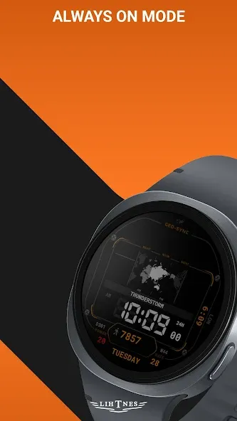 Geo-Sync Watch Face 118 screenshot 5