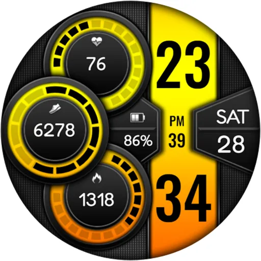 Digital Cuvok Watch Face screenshot 20