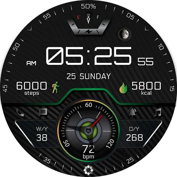 A405 Wear OS Watch Face screenshot 27