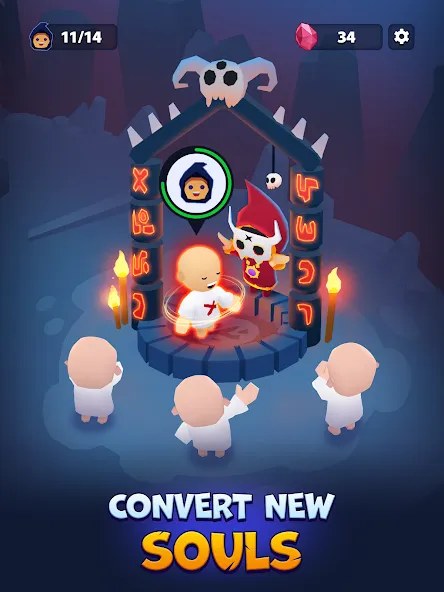 Idle Cult Empire - Evil Tycoon screenshot 8