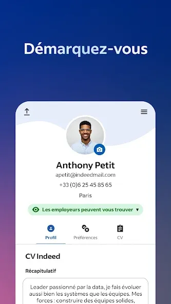 Indeed: Recherche d’Emploi screenshot 2
