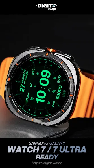 Crypt 53 Digital Watch Face screenshot 3