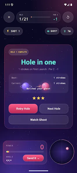 Gravity Golf screenshot 4