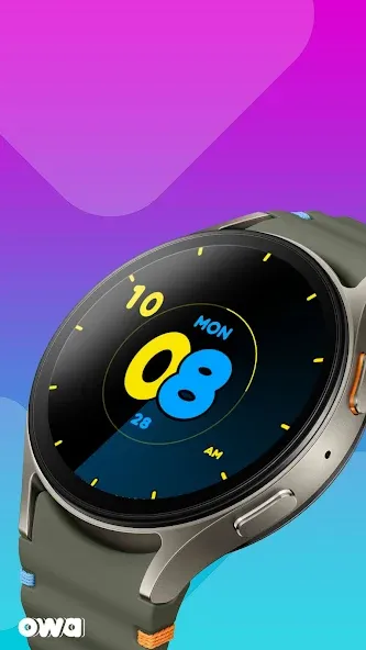 Minimalistic Watch Face 020 screenshot 3