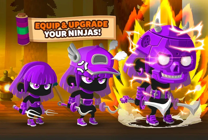 Ninja Dash Run - Offline Game screenshot 5