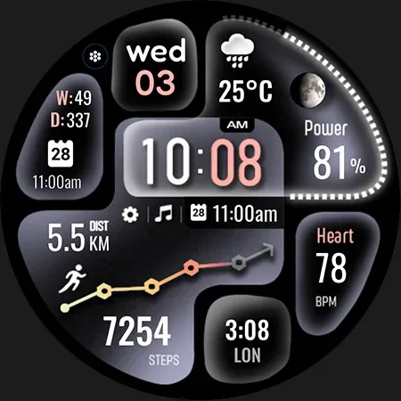 ML2U 358 Watch Face screenshot 30
