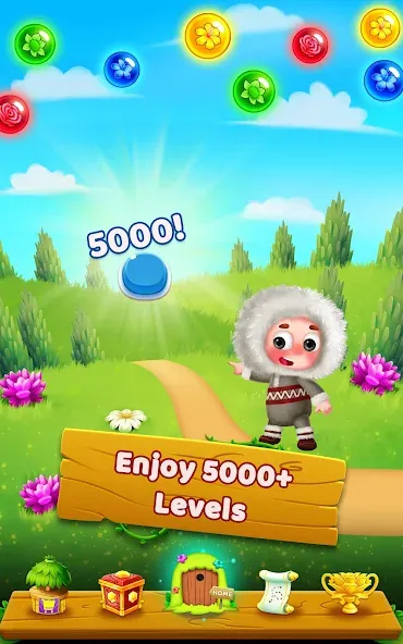 Bubble Shooter Flower Blossom screenshot 13