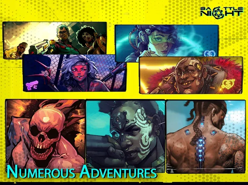 Battle Night: Cyberpunk RPG screenshot 16
