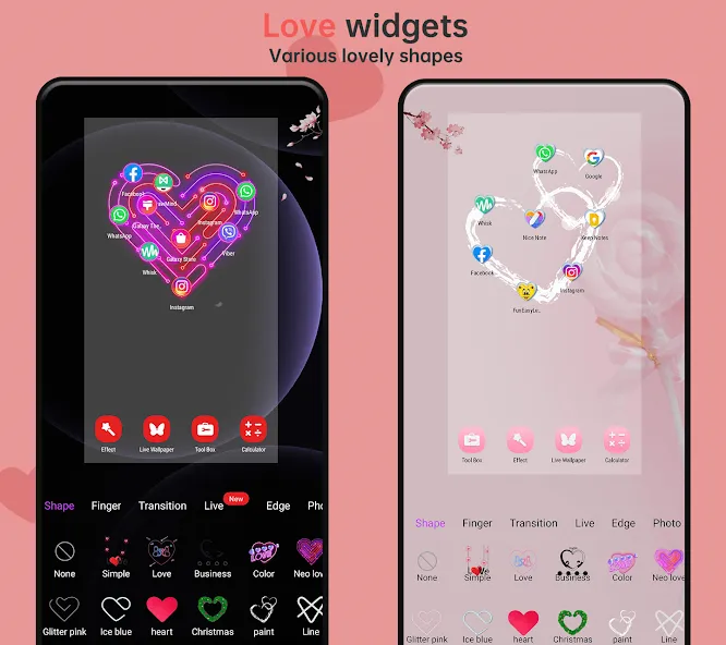 Love Launcher: lovely launcher screenshot 4