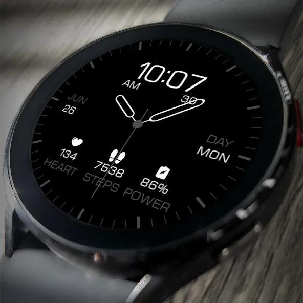 Key067 Analog Watch Face screenshot 1