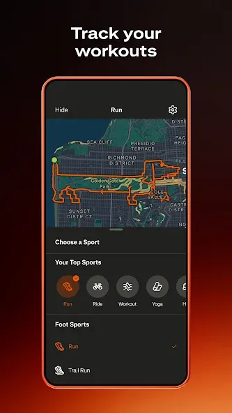 Strava: Run, Bike, Walk screenshot 1