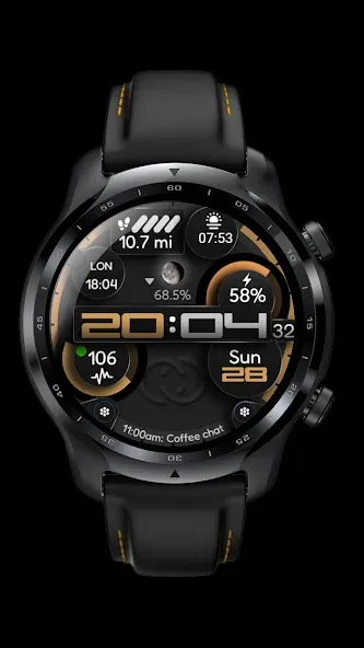 Digital Watch Face CUE110 screenshot 6