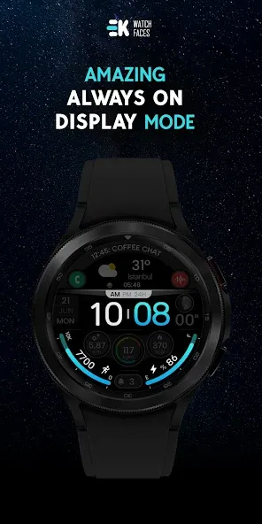 Digi Dash Clock - Watch Face screenshot 6