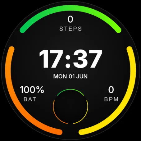 Vital Trio Watch Face screenshot 9