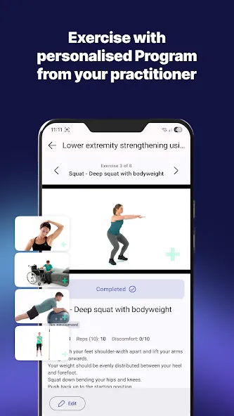PhysiApp® screenshot 2