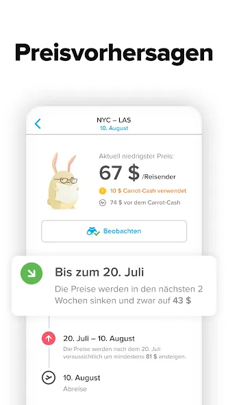 Hopper: Flug, Hotel & Auto screenshot 7