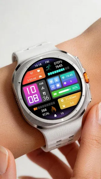 Colorful Homepage ZKin Watch screenshot 7