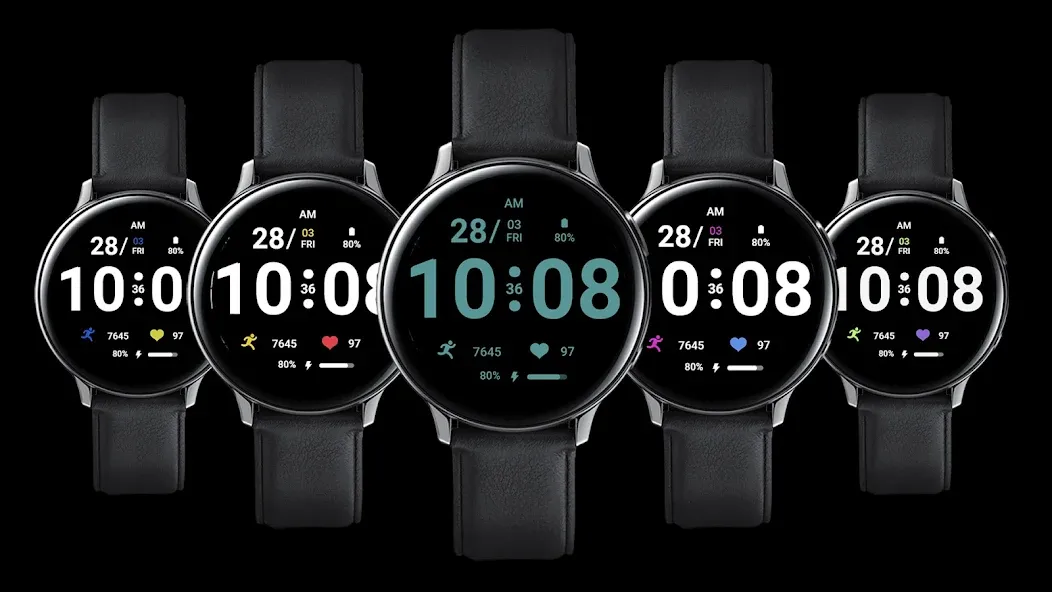ZKin Watch Minimalist Black screenshot 2