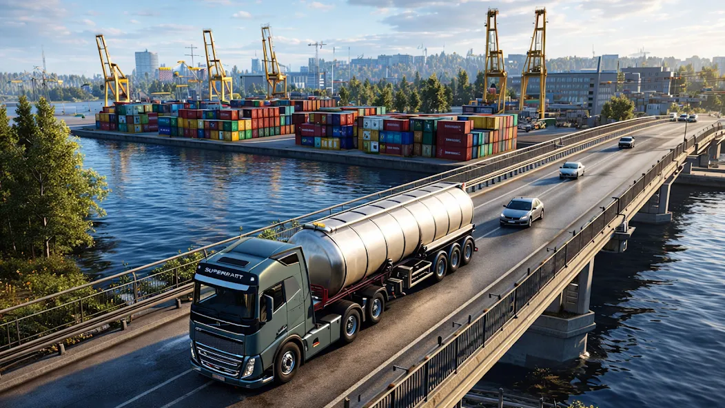 Truck Driving Simulator Game screenshot 2