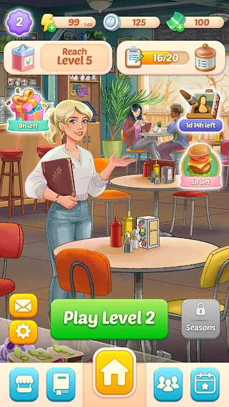 Corner Cafe: Merge & Cook screenshot 5