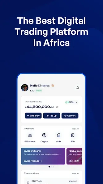 Prestmit: Gift Cards & Crypto screenshot 1