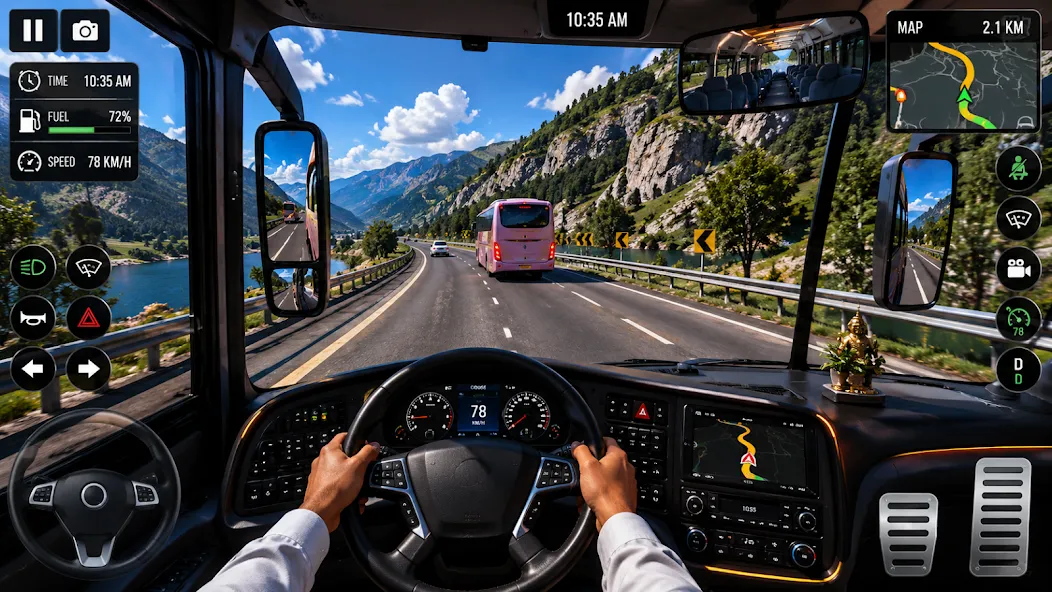Real Bus Driver Game 3d screenshot 4
