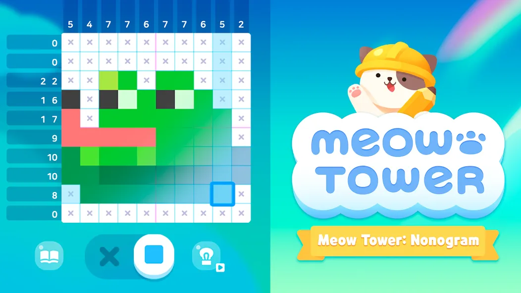 Miau-Turm - Nonogramm-Rätsel screenshot 5