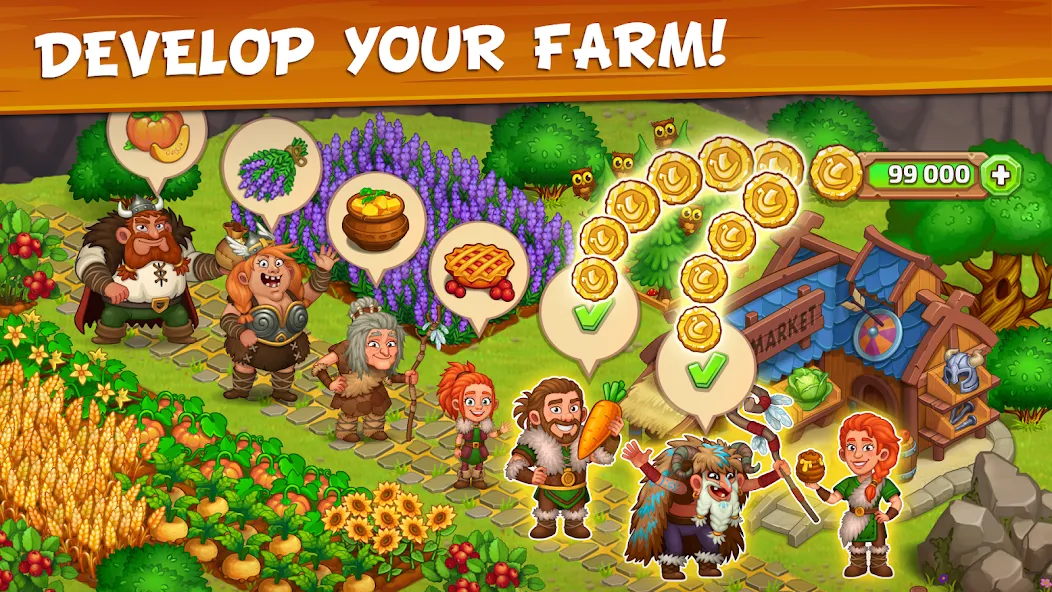 Vikings and Dragon Island Farm screenshot 28