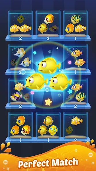 Fish Sort 3D: Match Puzzle screenshot 5