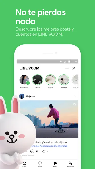 LINE: Llama y mensajea screenshot 5