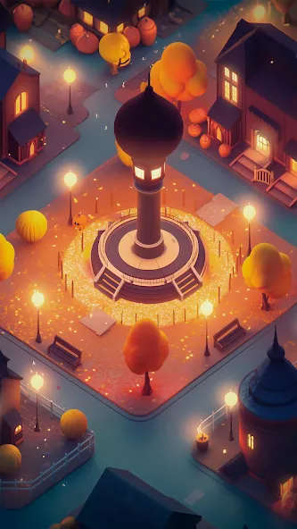 Idle Light City: Clicker Games screenshot 1