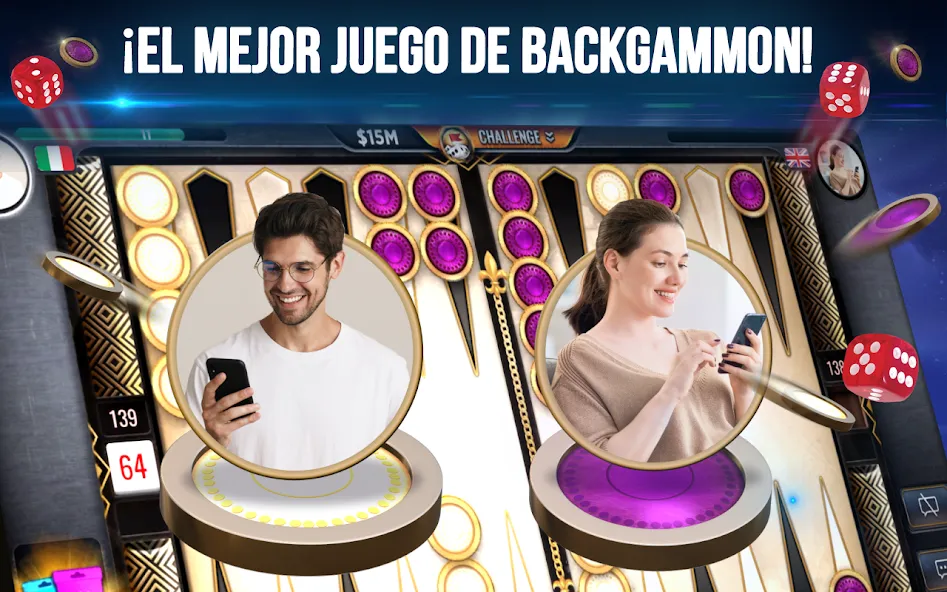 Backgammon - Juego de mesa screenshot 4