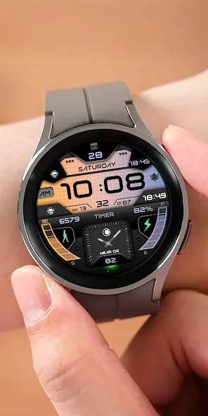 Hybrid ELLORO Watch face screenshot 5