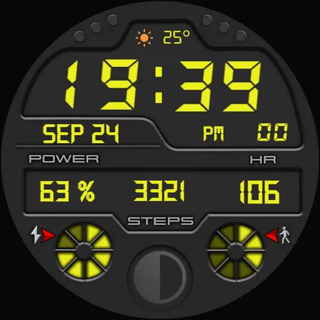 Modern Digital Watch Face screenshot 35