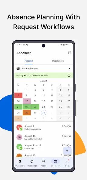TimeTac Classic screenshot 4