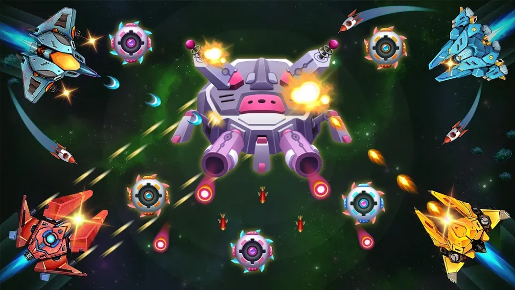 Chicken Attack: Galaxy Shooter screenshot 7