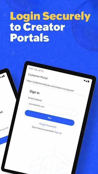 Zoho Creator Portal screenshot 10